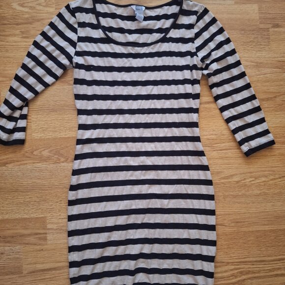 Vintage stripped bodycon dress - Picture 2 of 6